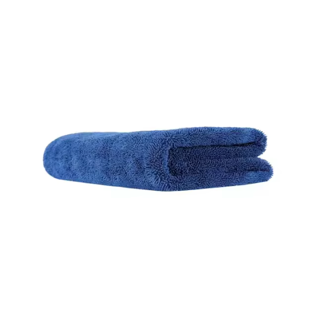 40x40cm Blue Microfibre Polyester Car Care Cloth 500gsm 1200gsm Detailing Cleaning Drying Washing Towel