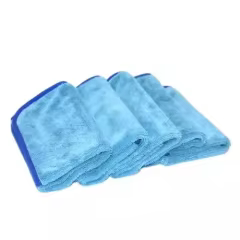 Blue 600 Gsm Microfiber Towel 50x70 cm Detailing Drying Cloth for Car Care Fiber Material 1200gsm Weighted