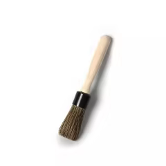 Ultra Soft Boar Bristles Car Detailing Brush Plastic Auto Care Tool