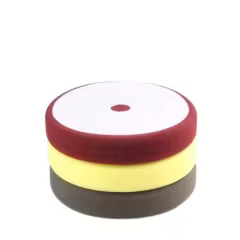 6.5 Inch Pro Polisher Car Care Polishing Buffing Pads RO Finishing Pads with Sponge and Foam Material for Car Cleaning