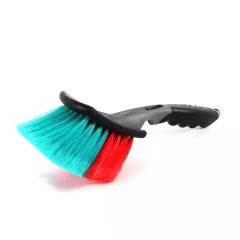 Two-Color Soft PP Car Wash Brushes Wheel Detailing Tire Cleaning Brush for Car Detailing