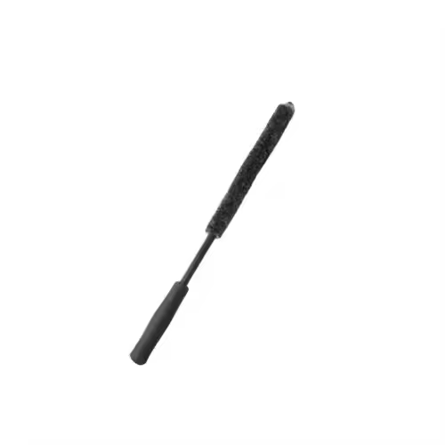 18-Inch Black Wool Wheel Hub Brush for Car Wash Premium Car Wash Brushes