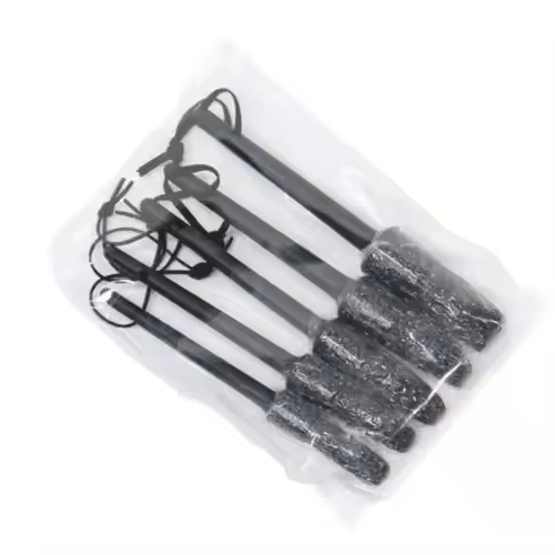 Set of 5 Soft PP Plastic Auto Detailing Brushes Car Wash and Dust Brushes 5 Pcs Pack