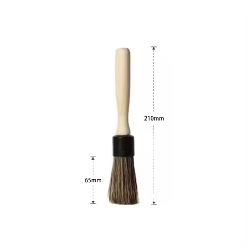 Ultra Soft Boar Bristles Car Wash Brushes Auto Care Cleaning Detailing Brush