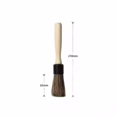 Ultra Soft Boar Bristles Car Wash Brushes Auto Care Cleaning Detailing Brush