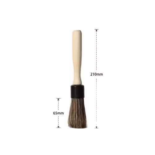 Ultra Soft Boar Bristles Car Wash Brushes Auto Care Cleaning Detailing Brush