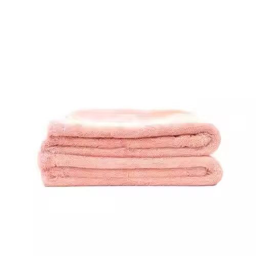 Red 1200gsm Microfiber Car Wash Towel 0.7x0.9m Drying Cloth for Car Cleaning Polyester with Print Logo