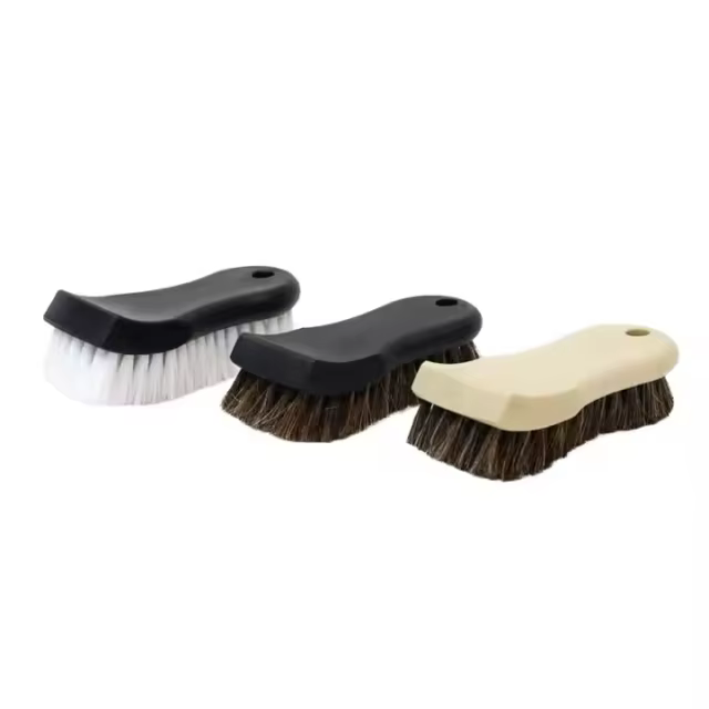 Soft Horse Hair Car Detailing Auto Cleaning Brush Dust Brush for Effective Car Care