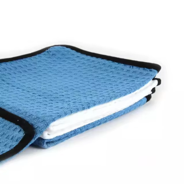 60x80cm Blue Microfiber Auto Detailing Cloth 1200gsm Car Glass Towel for Car Care Made of Coral Fleece and Fiber