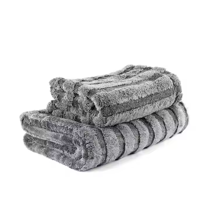 40*40cm Double-Sided 1200Gsm Microfiber Drying Towel for Car Care Lightweight Fiber Car Wash Towel