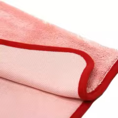 Microfiber 600gsm Red 0.4x0.4m Drying Cloth Towel for Car Care Print Logo 500gsm-1200gsm Weighted for Car Cleaning and Wash