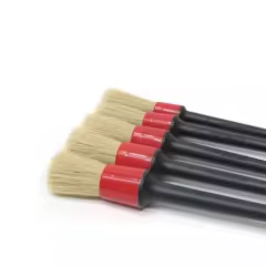 5pcs Set Soft Boar Bristles Car Detailing Brush Plastic Car Wash Cleaning Brush for Car Care