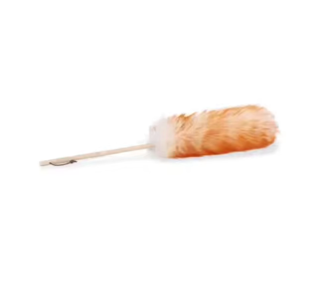 Car Interior Dust Removal Cleaning Wool duster Bamboo Handle Wool Lamb Soft Dust Collector for Car Cleaning