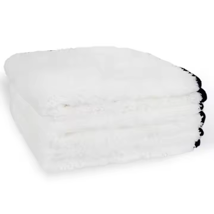 40x40 cm Coral Fleece Car Drying Towel 500 Gsm Soft Polyester Microfiber Cloth with Chamois PVA Material for Car Care Cleaning