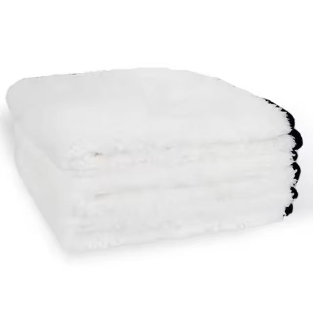 40x40 cm Coral Fleece Car Drying Towel 500 Gsm Soft Polyester Microfiber Cloth with Chamois PVA Material for Car Care Cleaning