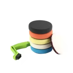 7-Piece 5 Inch Car Detailing Kit Car Buffing and Polishing Foam Sponge Pad Sets
