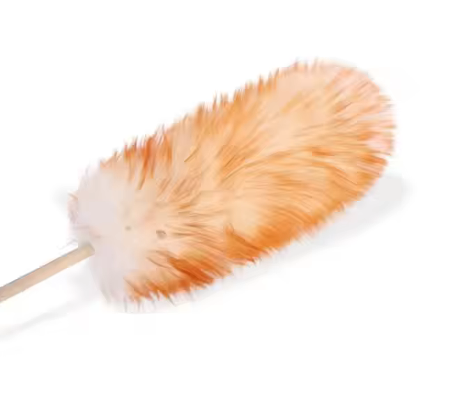 Car Interior Dust Removal Cleaning Wool duster Bamboo Handle Wool Lamb Soft Dust Collector for Car Cleaning