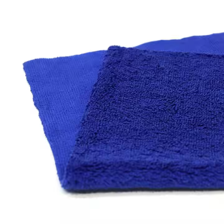 400gsm 40x40cm Dual Action Microfiber Cloth Soft Quick Dry Car Polishing Towel Polyester 500gsm Weight for Car Care Cleaning