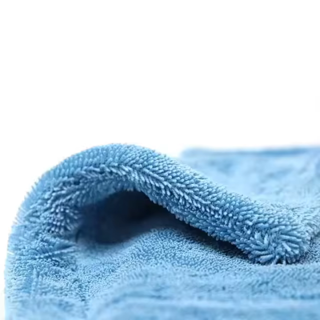 Blue 1200gsm 50*70cm Double-Layer Microfiber Car Wash Towel Drying Cloth Made of PVA Coral Fleece Polyester for Car Cleaning