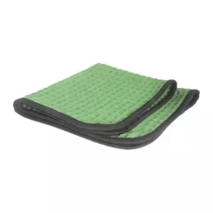 40x40 cm Green Auto Detailing Cloth Car Glass Towel for Car Care