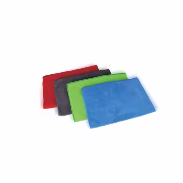 Customized Size 40*60cm Microfiber Towels 400GSM High/Low Pile Polish Waxing Coating 80% Polyester 20% Polyamide Green Car Wash