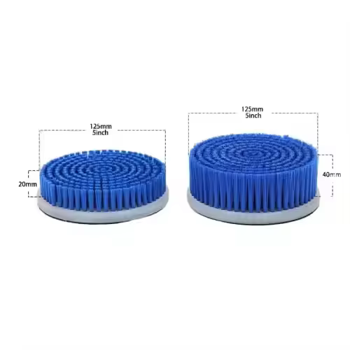 5 Inch Long Hair Carpet Cleaning Brush for Car Detailing Polisher