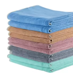 Factory Microfiber Towels Car Wash Cleaning Cloth 35x60cm 93g Car Micro Fiber Cleaning Cloths