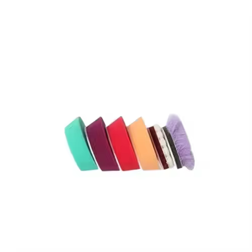 Set of 6 1.5 Inch Microfiber Car Detail Polishing Pads Wool and Foam Pads for Mini Polisher Construction for Car Cleaning