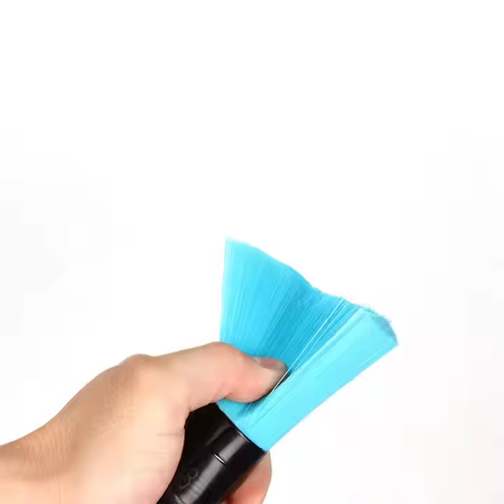 Blue Soft PP Car Wash Brushes for Hair Chemical Detailing and Cleaning for Car Care