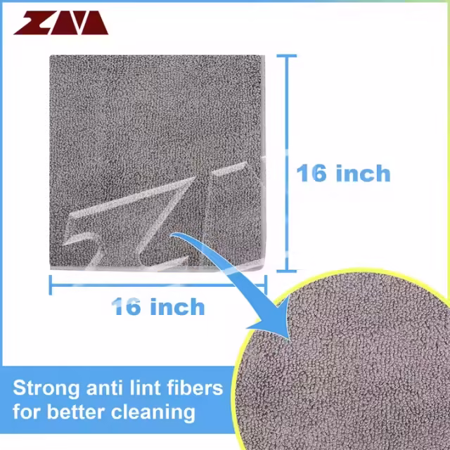 Customized Design Lightweight Auto Microfiber Car Cleaning Towel Absorbent