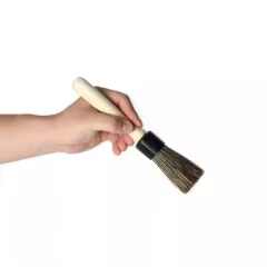 Ultra Soft Boar Bristles Car Detailing Brush Plastic Auto Care Tool