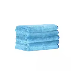 Blue 600 Gsm Microfiber Towel 50x70 cm Detailing Drying Cloth for Car Care Fiber Material 1200gsm Weighted