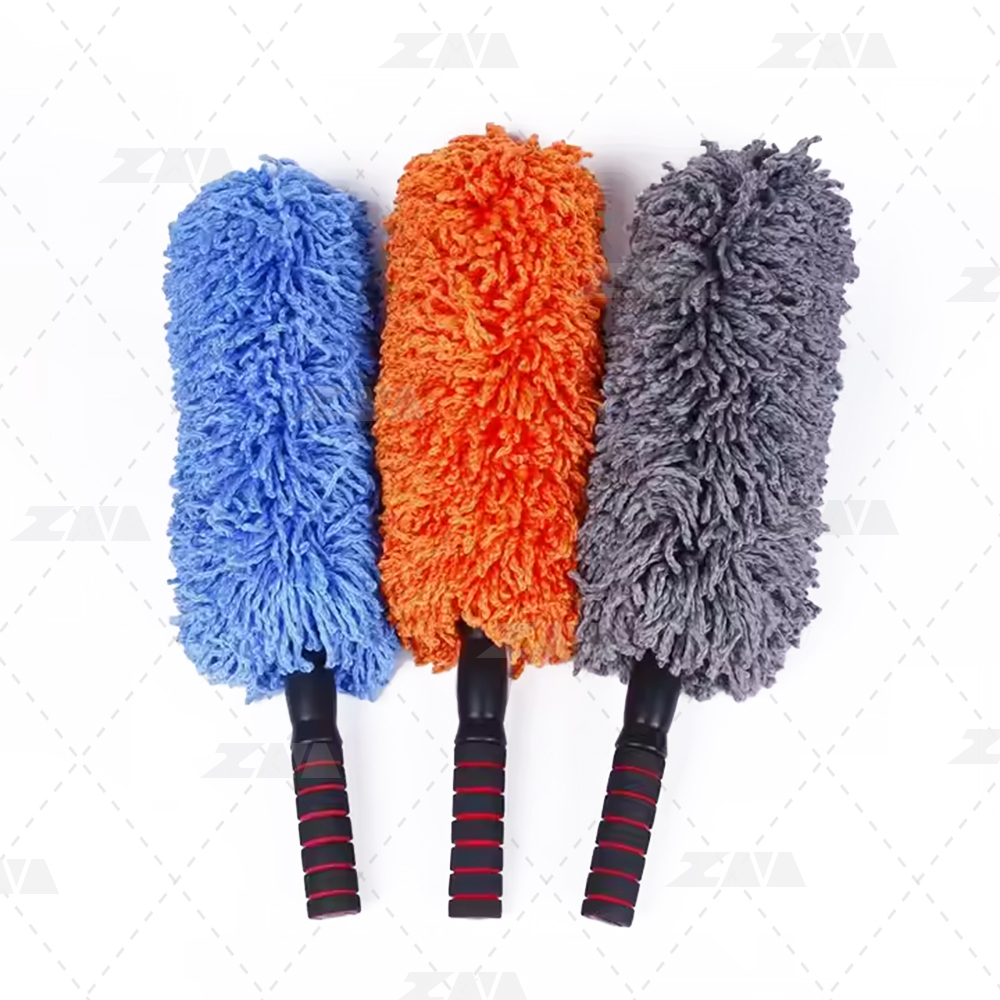 Premium Quality Quick Dry Car Cleaning Duster Brush Car Washing Microfiber 60*8*5 CN;JIN ZM0001 Grey