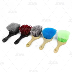 PP Bristle Car Wash Brush Wheel and Tire Cleaning Detailing Brush for Car Detailing