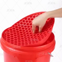 Plastic Car Cleaning Tools New PP Material Wash Bucket with Sand Killer Filter Guard and Pressure Cleaning Function