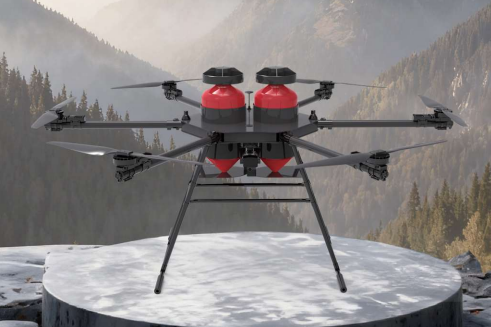 M-50 Twin-engine Bomb-Dropping Firefighting Drone