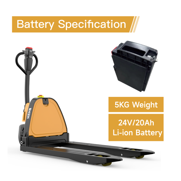 H2H Electric Pallet Truck 1500KG Capacity 20GP with 68Units