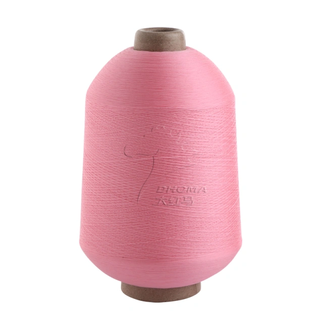 Polyester stretch yarn dyed polyester imitation nylon yarn 30d-450d