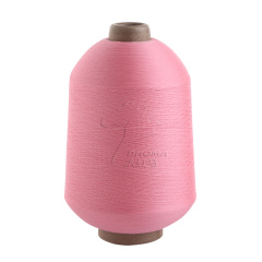 Polyester stretch yarn dyed polyester imitation nylon yarn 30d-450d