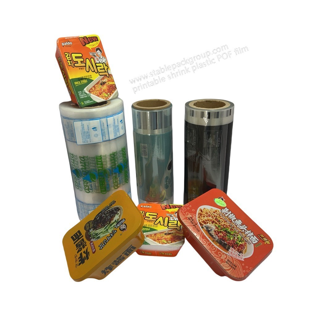 printable shrink POF polyolefin film printed shrink film wrap,printable shrink POF polyolefin film printed shrink film wrap,stablepackgroup