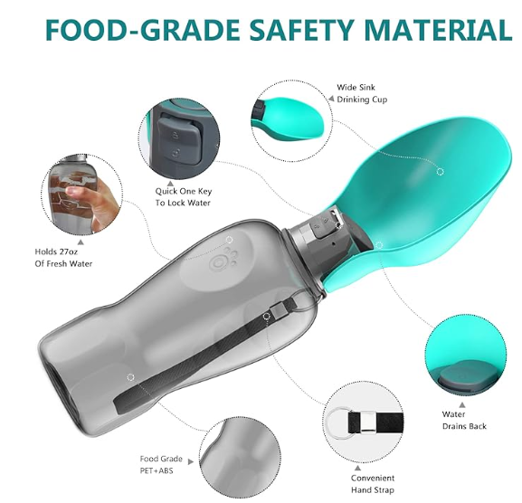 Portable Dog Water Bottle
