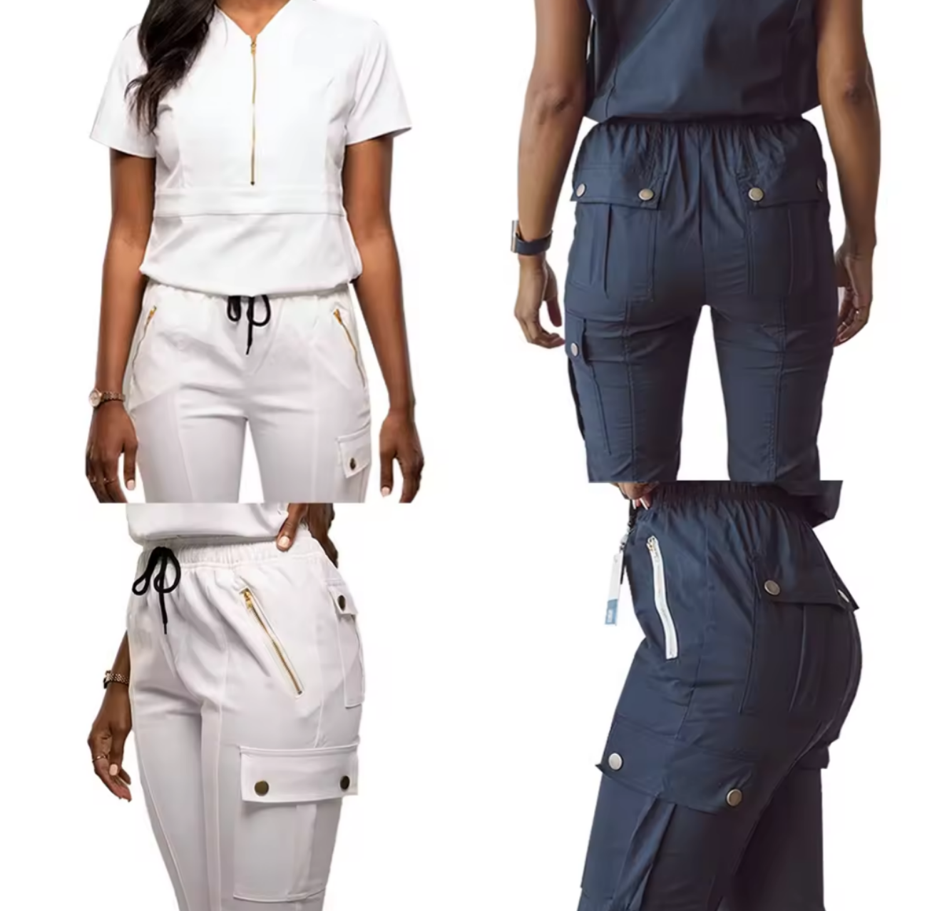 Fashion Meets Comfort: Utility Jumpsuit Set