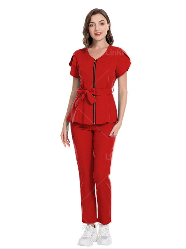 Elevate Your Medical Style with This scrubs Uniform Set
