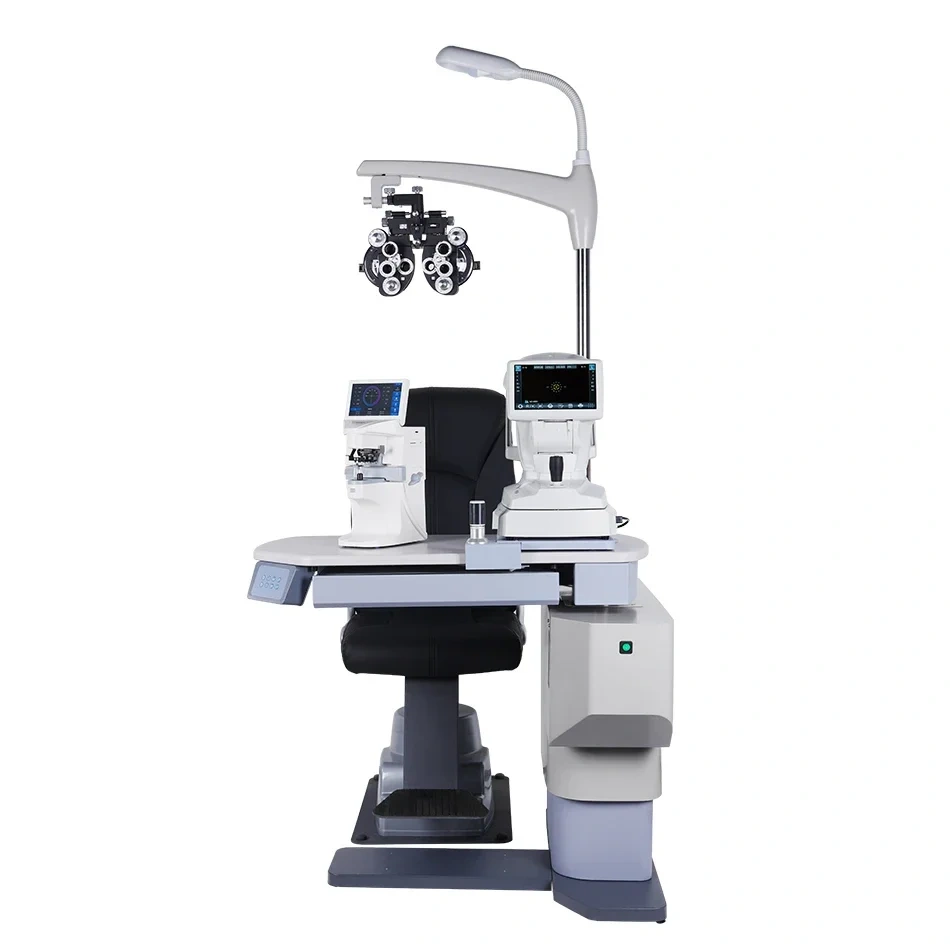 Optometry Automatic Refractor Chair Unit Ophthalmic Unit Optical Instruments Auto Refractometer Phoropter Projector lensmeter