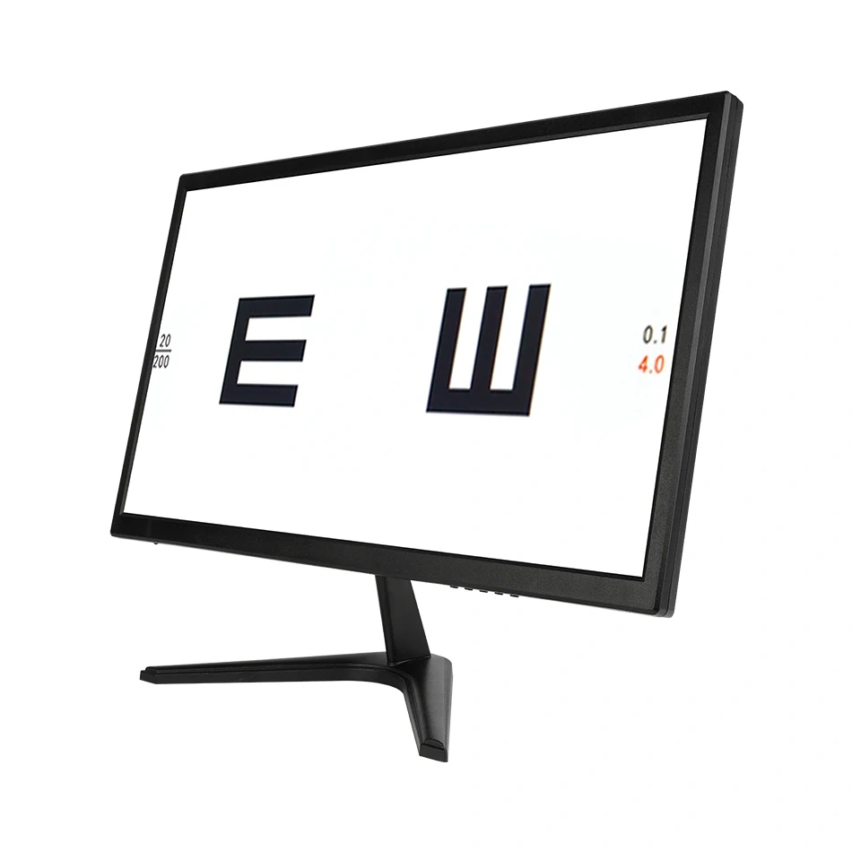 21.5 Inch Screen Optical LCD Vision Acuity Test Ture Color Testing Chart Vision SC-800 Desktop or Wall Amount Ophthalmic Monitor