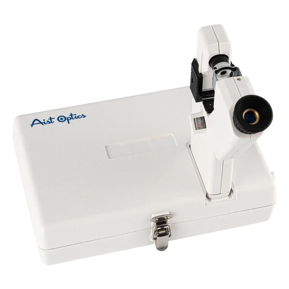 Aist Optics optical power meter for vertex, cylindrical, and prismatic power with built-in printer

