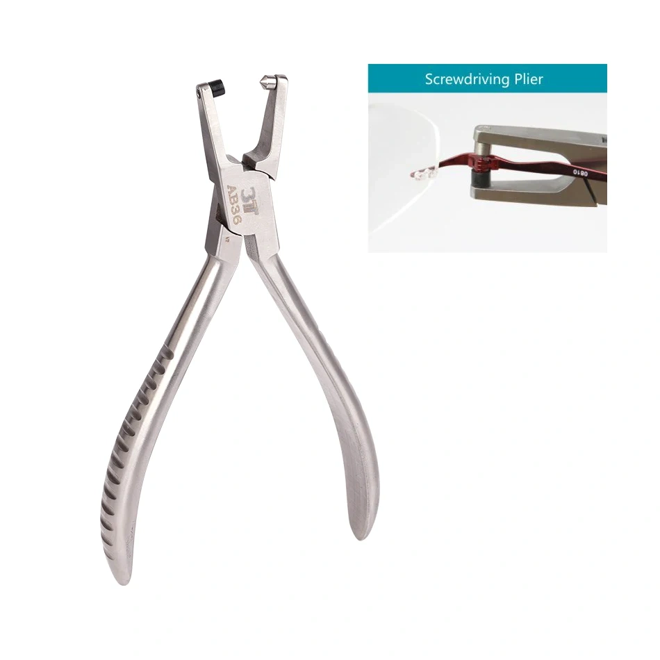 Glasses plier set several types for option spectacle adjusting plier glasses pliers tool nose pad arm temple bridge adjustment