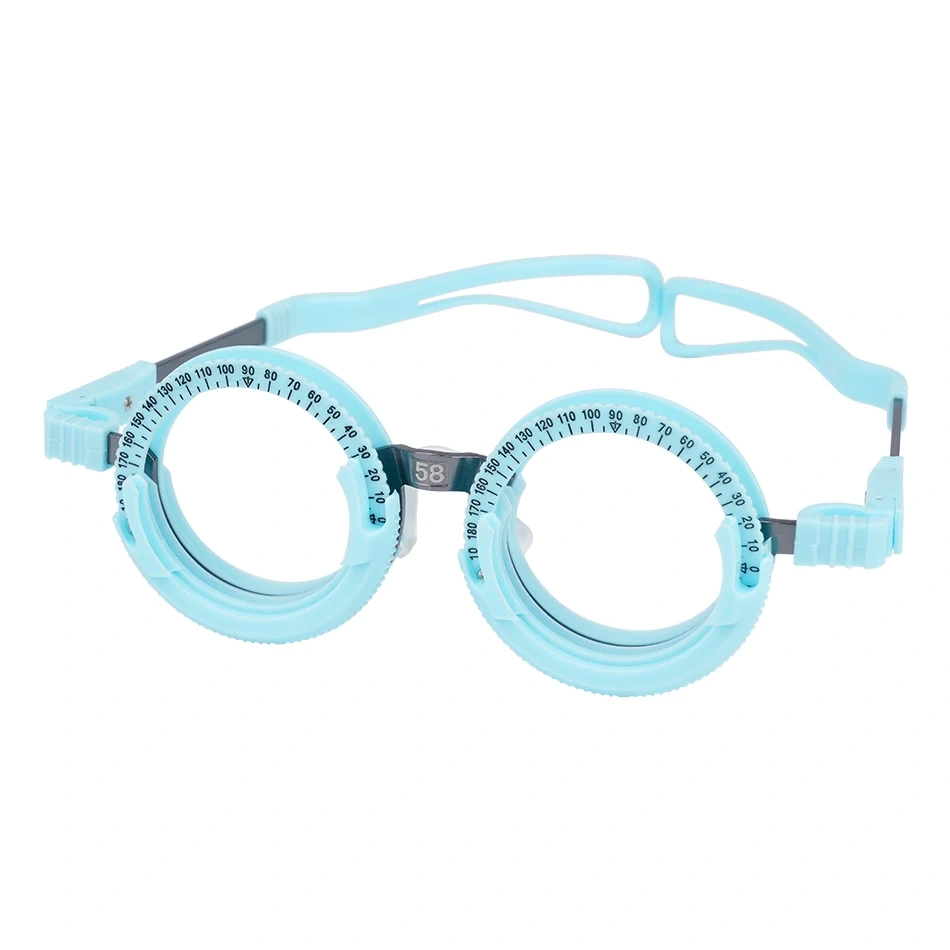 China Optometry Instrument Optometry Eye Training Optician Child Universal Trial Lens Frame Ophthalmic Test Tool 52-70mm