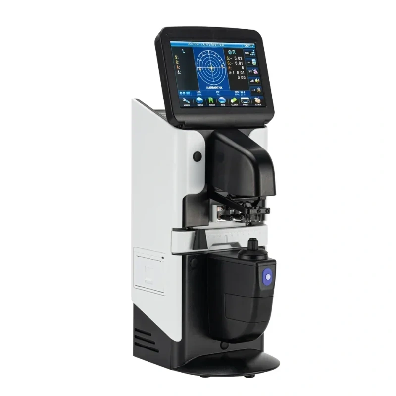 Top Quality Advanced JD-2600A Lensometer 7'' Lcd Touch Screen Digital Automatic Focimeter Auto Lensmeter with PD UV Printer