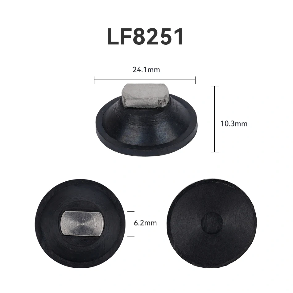 10pcs Various Glasses Universal Lens Block Suction Cup for Auto Lens Edger Optical Accessories